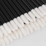 500PCS Lip Wands Applicators Disposable - Vaincre Lip Brush, Lipstick Lint Free Brush Makeup Gloss Wands, Makeup Applicator Beauty Tool Kits Black