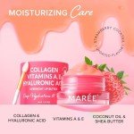 MAREE Lip Mask with Hyaluronic Acid - Overnight Butter Balm - Moisturizer for Very Dry Lips - Hidratante de Labios Care Hydration