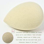 Bumfuzz Green Tea Beauty Sponge - Plant-Based, Eco-Friendly, Cruelty-Free, Dye-Free & Latex-Free Blender, Biodegradable & Vegan Makeup Sponge, Makeup Blender, Perfect for Liquid & Powder (1 Count)
