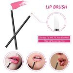 263 Pieces Disposable Makeup Applicators Kit, Includes 50 Disposable Eyeliner Brushes 100 Lipstick Applicators Lip Wands 112 Mascara Wands Eyelash Brush with Plastic Organizer Box