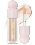Erinde Liquid Highlighter Makeup, Face Highlighter Bronzer Makeup Stick, Natural Glossy Finish, Lightweight Blendable Silky Smooth Cream Face Illuminator Makeup, Cruelty-free, 02# STARLIGHT