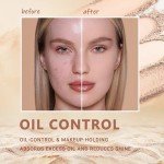 NAISSIYA Oil Control Face Pressed Powder,Matte Smooth Flawless Setting Powder Makeup,Waterproof Long Lasting Finishing Powder,Cruelty Free Lightweight Face Cosmetics,0.35Oz (#2-NATURAL BEIGE)