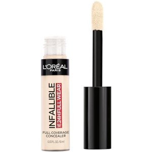 L'Oreal Paris Makeup Infallible Full Wear Waterproof Matte Concealer, Full Coverage, Porcelain, 0.33 fl. oz.