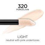 L'Oreal Paris Makeup Infallible Full Wear Waterproof Matte Concealer, Full Coverage, Porcelain, 0.33 fl. oz.
