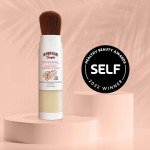 Hawaiian Tropic Mineral Powder Sunscreen Brush SPF 30 | Winter Vacation Essentials, Winter Essentials, SPF Powder Sunscreen for Face, Skin Sun Protection, 0.15oz