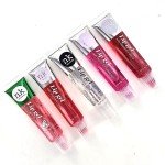 The Make-Up Artist Project 5 Pack Lip Gloss Set of Lip Gels - Clear, Watermelon, Strawberry, Cherry, and Bubble Gum Hydrating Lip Glosses with Vitamin E