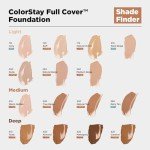 Revlon Liquid Foundation, ColorStay Face Makeup for Normal and Dry Skin, Longwear Full Coverage with Matte Finish, Oil Free, 320 True Beige, 1.0 Oz