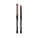 Ruby Kisses Auto Lip Liner Pencil (Brown 3 Pack), Long Lasting & Non-Fading, Smooth Application, Non-Feathering with Rich Pigmented Color, No Sharpener Needed, Ideal for Full Lips Look