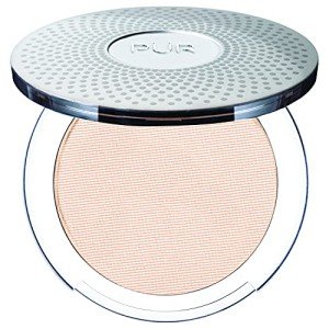 PUR Beauty 4-in-1 Pressed Mineral Makeup Powder Foundation with SPF 15 - Concealer & Finishing Compact Pressed Powder for Face - Buildable Medium to Full Coverage Foundation Powder (Fair Ivory)