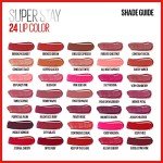Maybelline Super Stay 24, 2-Step Liquid Lipstick Makeup, Long Lasting Highly Pigmented Color with Moisturizing Balm, Frosted Mauve, Mauve Pink, 1 Count