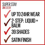 Maybelline Super Stay 24, 2-Step Liquid Lipstick Makeup, Long Lasting Highly Pigmented Color with Moisturizing Balm, Frosted Mauve, Mauve Pink, 1 Count