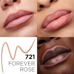 L'Oreal Paris Colour Riche Lip Liner Pencil, Creamy Lip Liner with Omega 3 and Vitamin E, 721 Forever Rose (Deep Berry Rose)