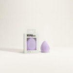 JUNO & Co. Microfiber Makeup Sponge, Dual Layer Technology for Full Coverage Flawless Makeup Blender for Foundation, Powder and Cream (Lavender Style and Purple Color)