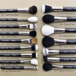 Makeup Artist MUST HAVES 42Pcs Makeup Brushes Set with Real Natural Goat Hair By BUEART DESIGN (42Pcs Matte Pearl Black)