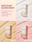 SHEGLAM Glow Bloom Liquid Waterproof Highlighter Long Lasting Cream Highlighter with Shimmer Dewy Finish - Vanilla Frost