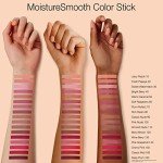 Neutrogena MoistureSmooth Color Stick for Lips, Moisturizing and Conditioning Lipstick with a Balm-Like Formula, Nourishing Shea Butter and Fruit Extracts, 120 Berry Brown,.011 oz, 36 Pack