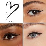 Too Faced Better Than Sex Easy Glide Waterproof Liquid Eyeliner | High Pigment + Smudge Proof, 0.02 Fl Oz, Black