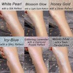 Face Highlighter Makeup Palette, Holographic Shimmer Illuminating Make Up Metallic Powder Starlight Diamond Highlighting Glow Illuminator for Face Body (1, 6 Colors Highlighter Palette, Standard Size)