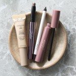 Julep Eyeshadow 101 Crème-to-Powder Waterproof Eyeshadow Stick Duo – Long-Lasting, Crease-Proof, Easy Apply with Built-in Smudger - Blush Pink Shimmer & Mink Mauve Shimmer
