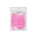 G2PLUS 500PCS Cotton Swabs, Disposable Micro Applicators Brush for Makeup and Personal Care Cosmetic Brush, Micro Swabs for Eyelash Extensions, Nails, Eyeliner (Head Diameter: 2.0mm)