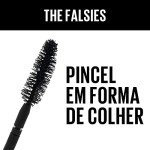 Maybelline Volum' Express The Falsies Washable Fiber Mascara, Volumizing and Separating Make Up Formula, Very Black, 1 Count