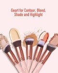 Makeup Brushes Makeup Brush Set, BESTOPE PRO Makeup Brushes Kit, 16Pcs Professional Makeup Brush Set for Eye and Face, Foundation Powder Concealers Blush Eyeshadow Brush Make UP Brushes Kit Pink