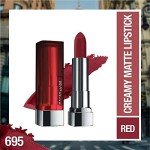 Maybelline Color Sensational Lipstick, Lip Makeup, Matte Finish, Hydrating Lipstick, Nude, Pink, Red, Plum Lip Color, Divine Wine, 1 Count