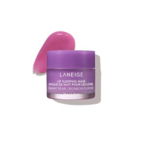 LANEIGE Lip Sleeping Mask Gummy Bear: Nourish, Hydrate, Vitamin C, Murumuru & Shea Butter, Antioxidants, Flaky, Dry Lips