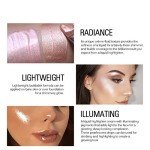 SACE LADY Liquid Highlighter Makeup Shimmer and Shine Ultra-Smooth Radiant Illuminator For Face Cheekbone Body Glow Bronzer Glitter Illuminating Highlighters Makeups, 0.2Fl Oz