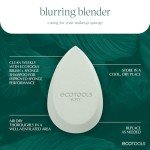 EcoTools Blurring Blender Makeup Sponge, Makeup Blending Sponge For Blurred Skin, For Liquid & Cream Foundation, Cloud Coverage Memory Foam, Eco Friendly, Latex Free, Cruelty-Free & Vegan 1 Count