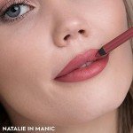 URBAN DECAY 24/7 Glide-On Waterproof Lip Pencil (Manic - Rosy Wine), Smudge-Proof, Longwearing Lip Liner, Smooth & Creamy Colors, Moisturizing Formula with Vitamin E - 0.04 oz