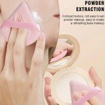GOERTI Makeup Sponge Set, 14PCS Multi-color Blender Sponges for Liquid, Cream and Powder, Triangle Puffs, Mini Beauty Blender, Thumb Powder Puff (Pink)