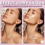 IONSGAKO White Highlighter Makeup Palette Face Highlighter Powder Iluminadores De Maquillaje Narutal Shimmer Glitter Highlighter Contour Powder Makeup Palette-01 Pearl White