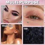 IONSGAKO White Highlighter Makeup Palette Face Highlighter Powder Iluminadores De Maquillaje Narutal Shimmer Glitter Highlighter Contour Powder Makeup Palette-01 Pearl White