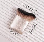 Self Tanner Brush GOERTI Body Makeup Brush for Flawless Leg Makeup, Foundation Brush Makeup Brush for Face Body Makeup Brushes for Self Tanner Kabuki Brush for Body Blend Brush for Tanning Mousse