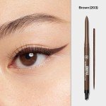 Revlon ColorStay Pencil Eyeliner with Built-in Sharpener, Waterproof, Smudgeproof, Longwearing Eye Makeup with Ultra-Fine Tip, Brown, 0.01 oz