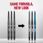 Revlon ColorStay Pencil Eyeliner with Built-in Sharpener, Waterproof, Smudgeproof, Longwearing Eye Makeup with Ultra-Fine Tip, Brown, 0.01 oz
