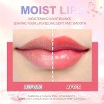 LANGMANNI Moisturizing Lip Oil,No-Sticky Lip Gloss Lip Balm Lip Care,Fruit Flavoured Lip Oil For Dry Lip's Moisturizing Hydrating And Nourishing ((Strawberry))