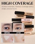 THE SAEM Cover Perfection Tip Concealer, Liquid Multi-Use Concealer, Full Coverage Makeup for Acne Dark Spots Dark Circles Hyperpigmentation and Blemishes, 0.2 fl.oz. (#1.75 Middle Beige)