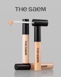 THE SAEM Cover Perfection Tip Concealer, Liquid Multi-Use Concealer, Full Coverage Makeup for Acne Dark Spots Dark Circles Hyperpigmentation and Blemishes, 0.2 fl.oz. (#1.75 Middle Beige)