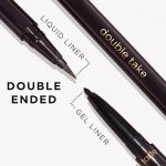 tarte double take eyeliner - black - full size