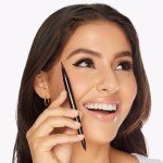 tarte double take eyeliner - black - full size