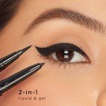 tarte double take eyeliner - black - full size