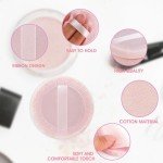 Sibba Beauty Blender Makeup Sponge 12 PCS Fluffy Make Up Foundation Applicator Face Blending Setting Pads Cosmetics Matte Loose Powder Body Paint Wet Dry Application Brushes (pink/skin color)