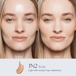 Estée Lauder Double Wear Stay-in-Place 24-Hour Long-Wear Matte Foundation Makeup, 1 Fl Oz, 1N2 Ecru