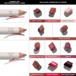 LAURA GELLER NEW YORK Jelly Balm Moisturizing Tinted Lip Balm - In the Buff - Hydrating Vitamin E - Semi-Shine Finish