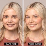 Palladio Liquid Blush for Cheeks & Lips 2-in-1 Makeup Face Blush, Weightless Cream Formula, Smudge Proof Long-Wearing Pigmented Blush, Natural Look Makeup Face Blushes, Dewy Finish, Rose Cloud