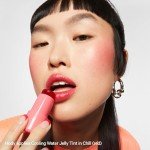 Milk Makeup Cooling Water Jelly Tint – Sheer Lip + Cheek Stain with Vegan Collagen, Seawater + Aloe – Hydrating, Long-Lasting, Buildable Lip Tint + Blush – Chill, 0.17 oz