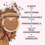 Too Faced Chocolate Soleil Matte Bronzer | Long Lasting + Cruelty Free, 0.28 Ounce, Milk Chocolate