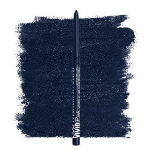 NYX PROFESSIONAL MAKEUP Mechanical Eye Pencil, Vivid Rich Mechanical, Creamy Retractable Eyeliner - Sapphire Bling, Deep Blue Eyeliner